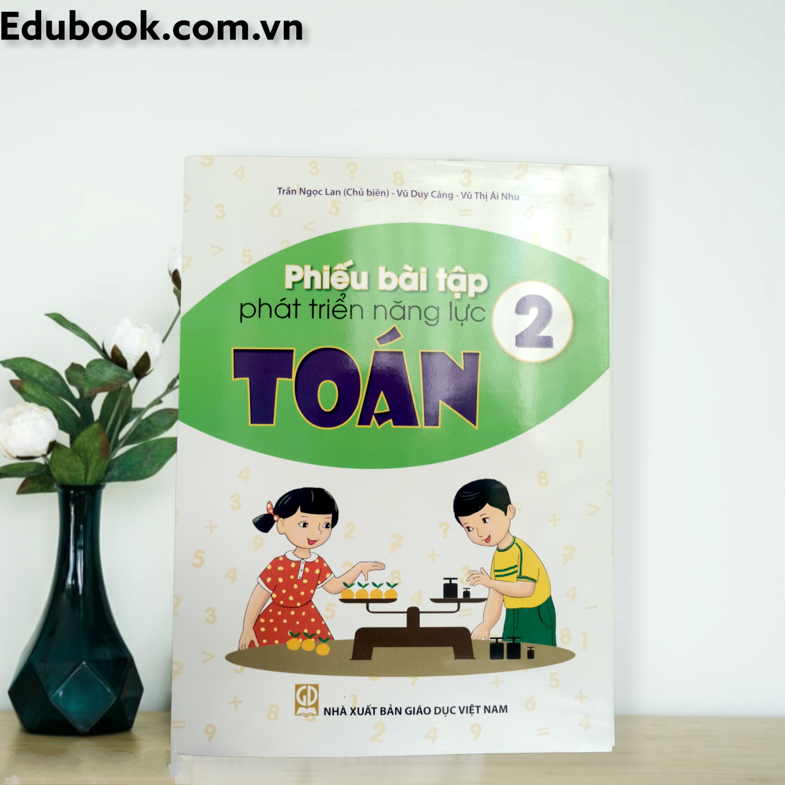 Combo phiếu bài tập phát triển năng lực Toán,Tiếng Việt lớp 2 (CTM-2021)