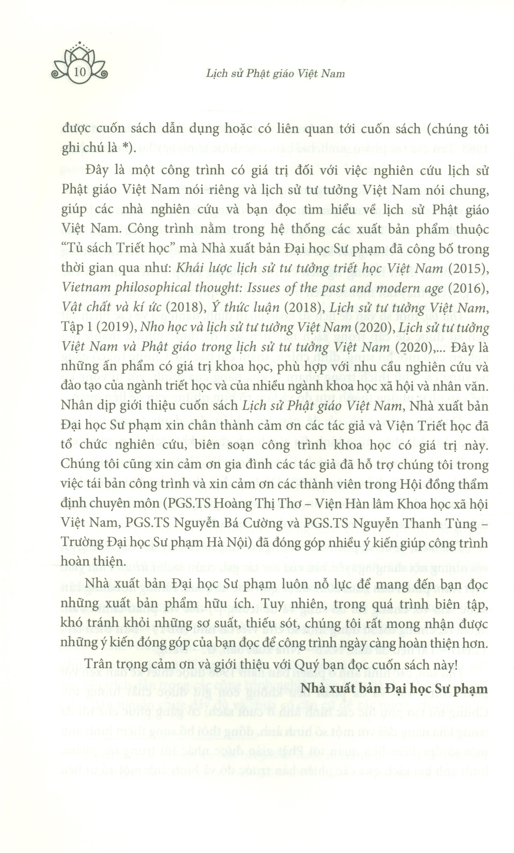 Lịch Sử Phật Giáo Việt Nam (Bìa mềm)