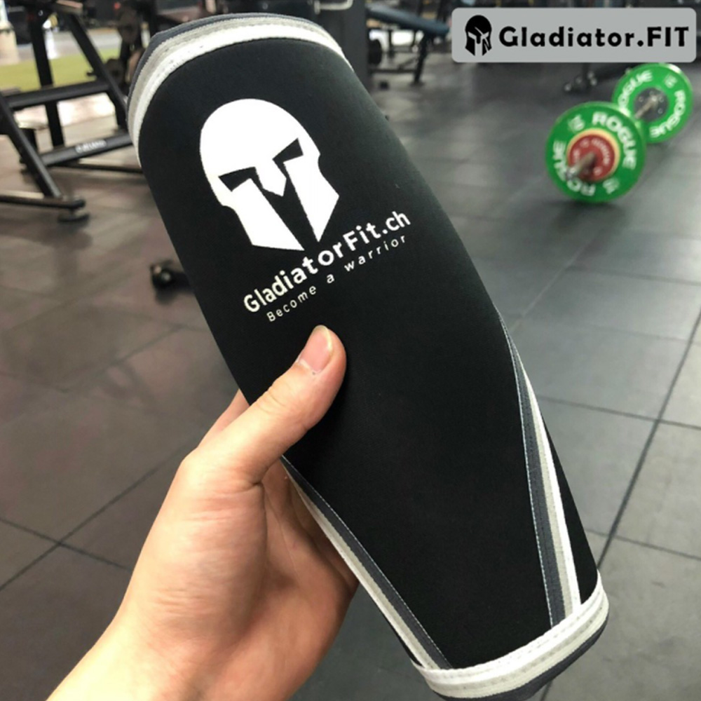 XỎ BẢO VỆ KHUỶU TAY TẬP GYM CAO CẤP GLADIATOR 8MM CO GIÃN 4 CHIỀU (1 Đôi)