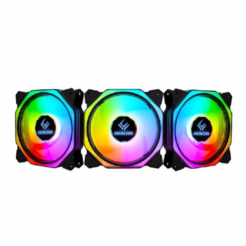 Bộ 3 quạt tản nhiệt LOVING MF-12025SG Fan Led ARGB SYNC 12cm Bảo hành 12 tháng - Hàng chính hãng
