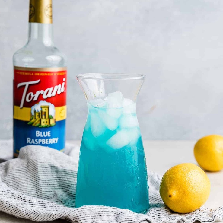 Siro Phúc Bồn Tử Xanh Torani Classic Blue Raspberry Syrup 750ml Mỹ