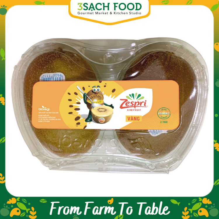 Kiwi vàng Zespri NZL hộp 2 trái