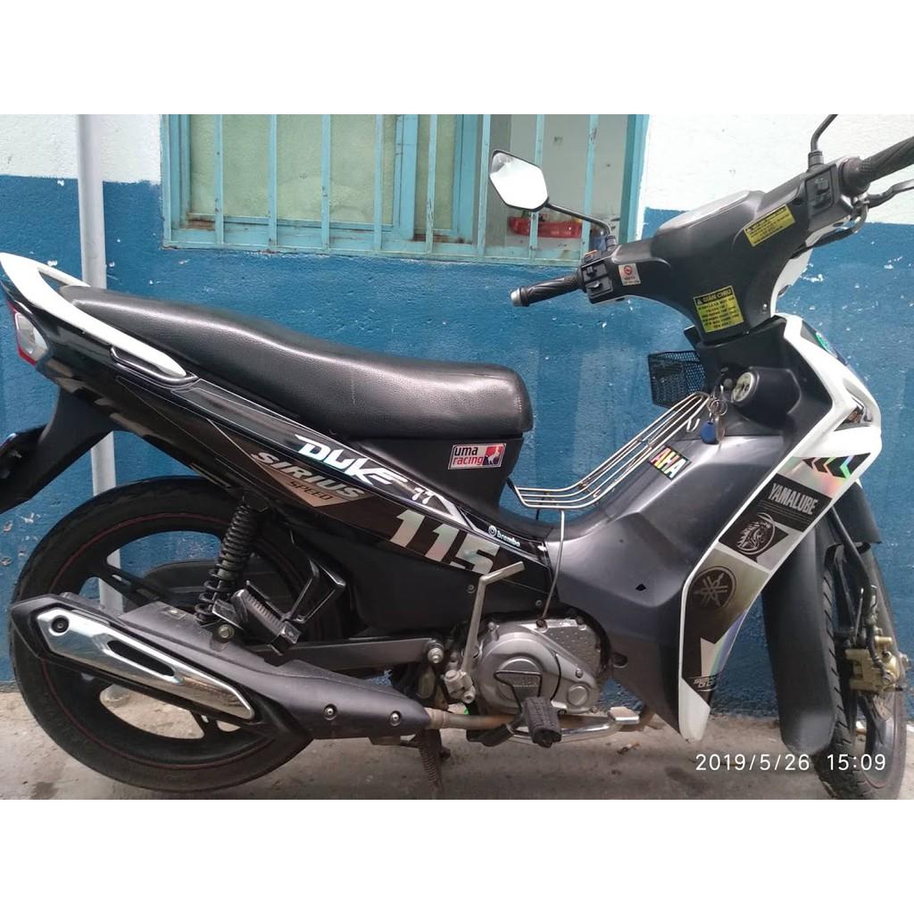Tem sirius fi duke trắng đen crom