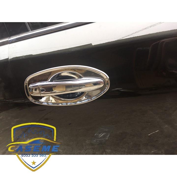 Ốp Trang Trí Hõm Cửa X-Trail 2016 đến 2020 Mạ Crom