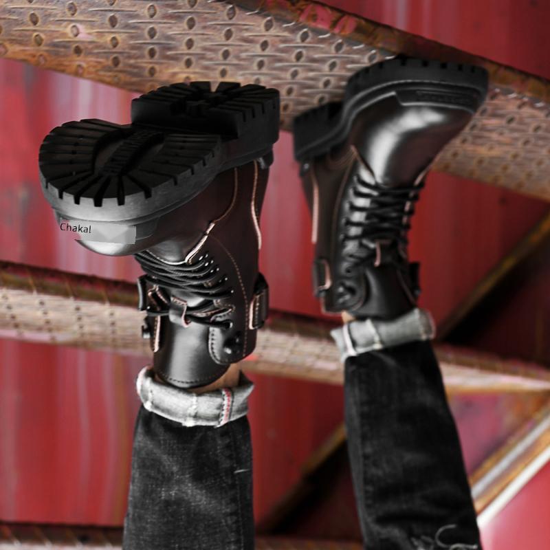 Đảm bảo chất lượng Martin boots lưới giày đỏ đôi giày công sở đảm bảo chất lượng giày đôi mới nhất