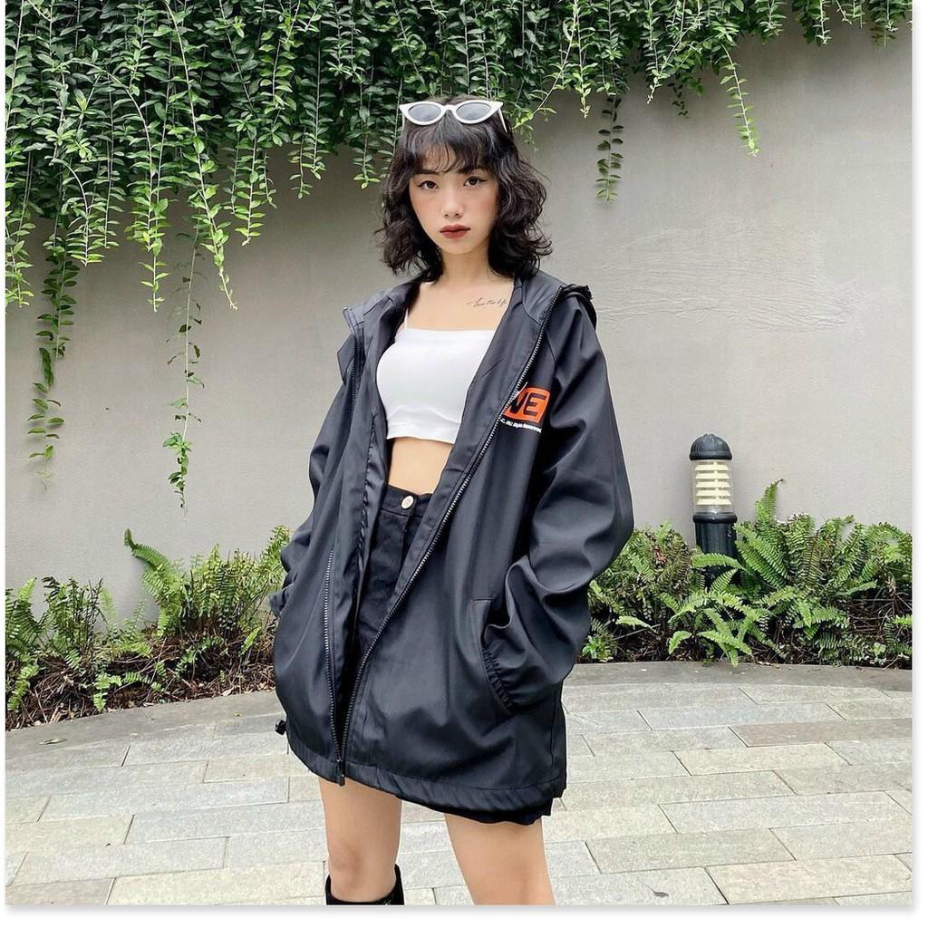 ÁO KHOÁC DÙ NỮ FORM RỘNG,THIẾT KẾ HỌA TIẾT SIÊU NGẦU LANA FASHION