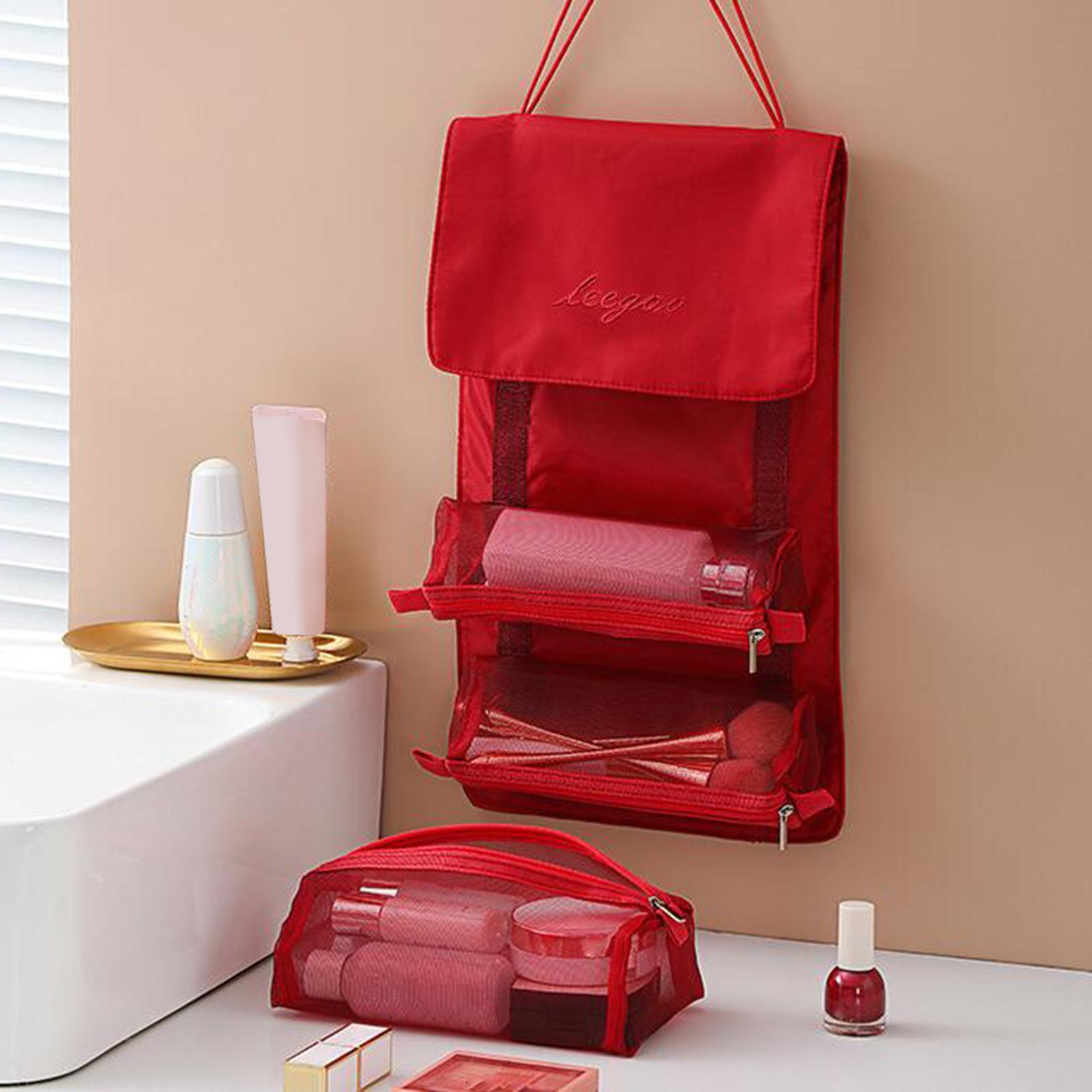 Wash Pouch Multipurpose Large Capacity Makeup Cosmetic Bag for  Bathroom Jewelry