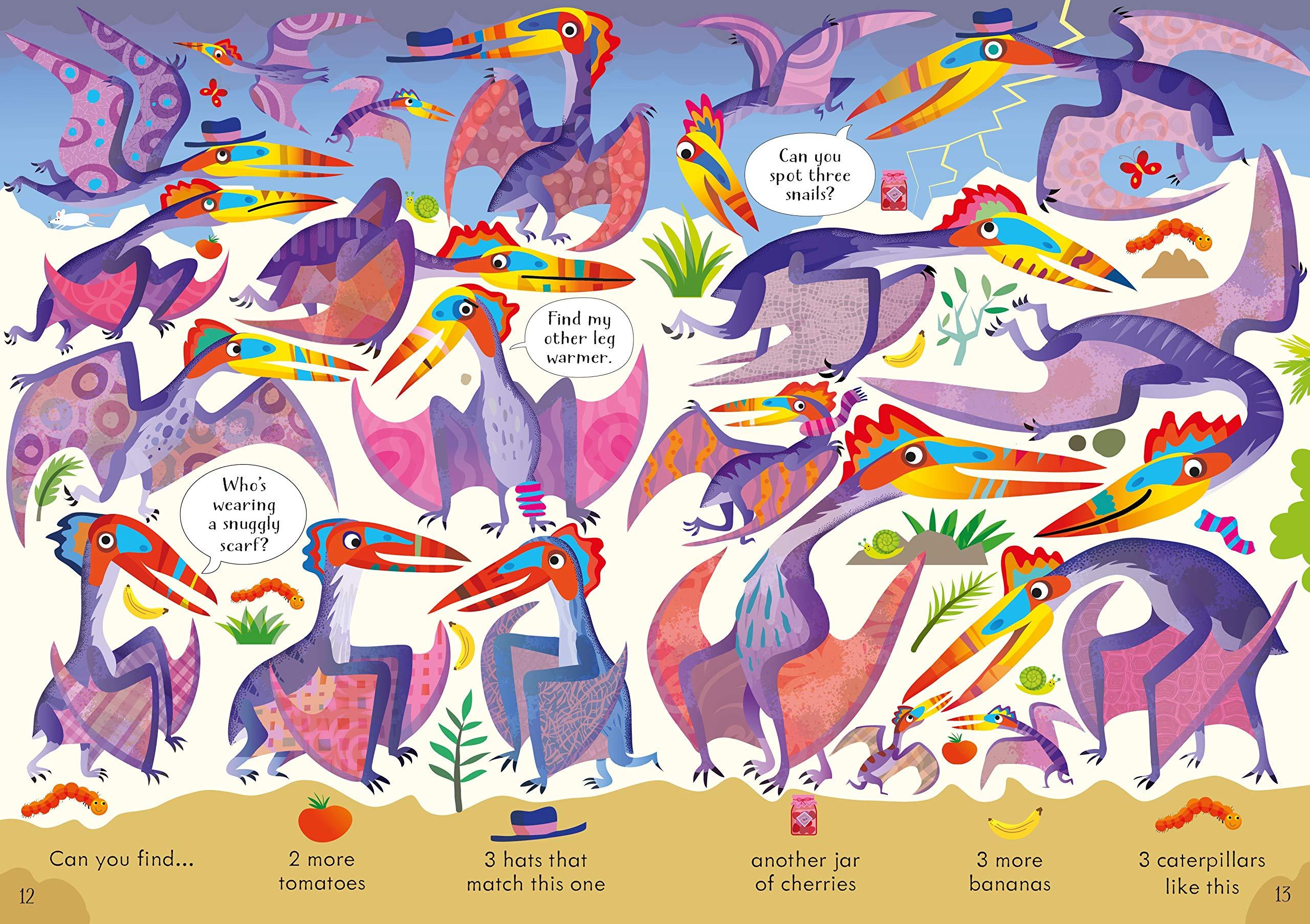 Look And Find Puzzles Dinosaurs