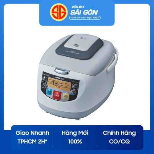 Nồi cơm điện tử Hitachi 1.8 lít RZ-D18XFY(GWH)-Hàng chính hãng