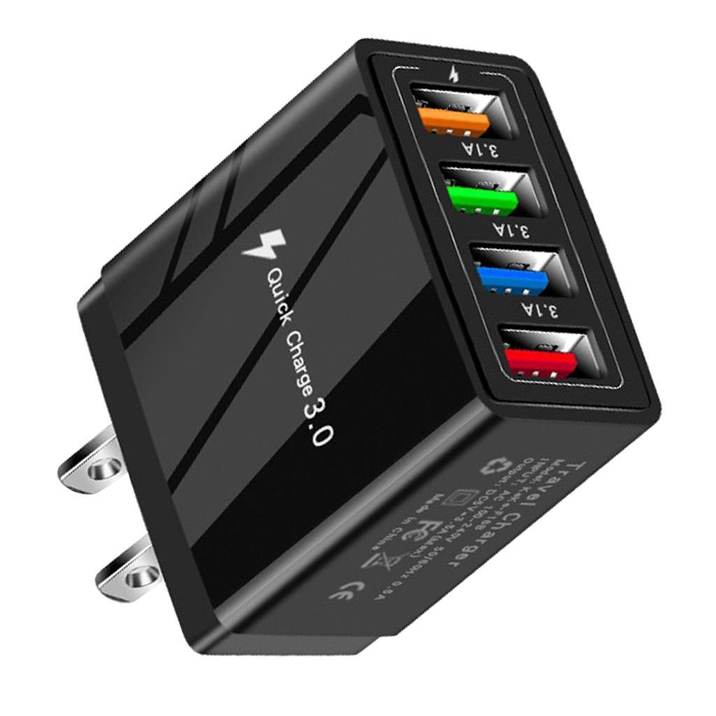 USB Hub Wall Charger Power Adapter US Plug Charging Block