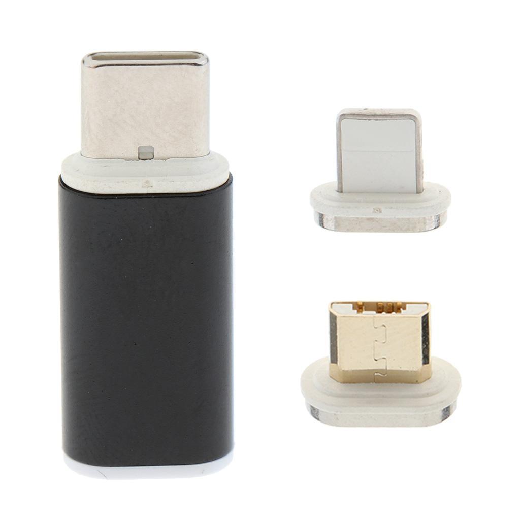 Type C Port Magnetic Adapter Charger For iPhone IOS Android Type C