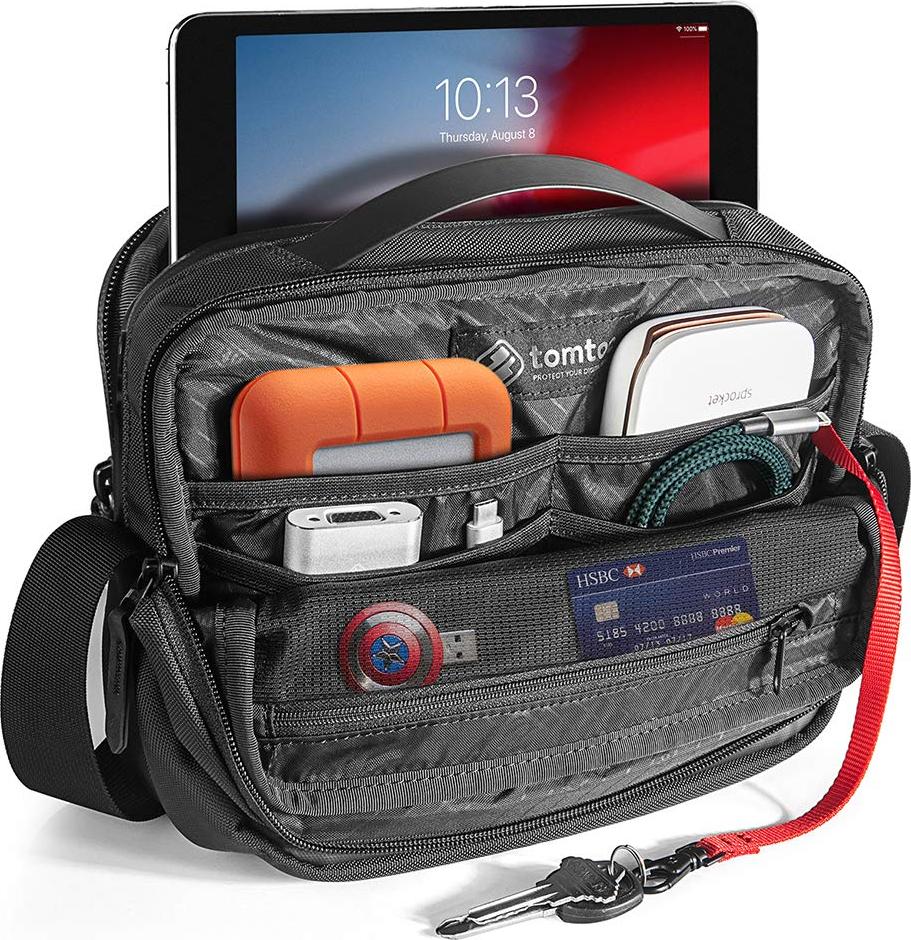 Túi đeo chéo Tomtoc iPad 7.9 - 11' H02 - Hàng chính hãng