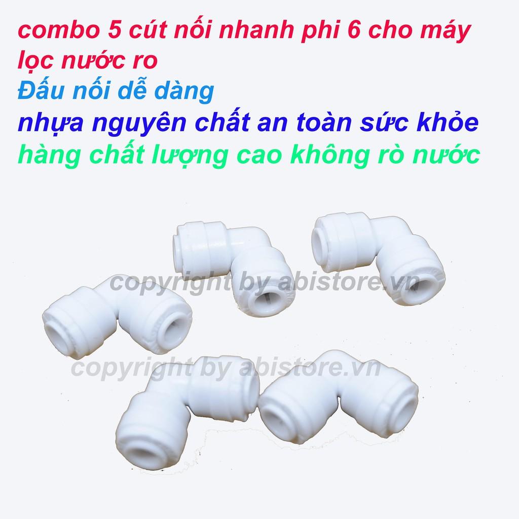 CÚT NỐI NHANH PHI 6 MÁY LỌC NƯỚC RO HÀNG ĐẸP GIÁ RẺ HÀ NỘI