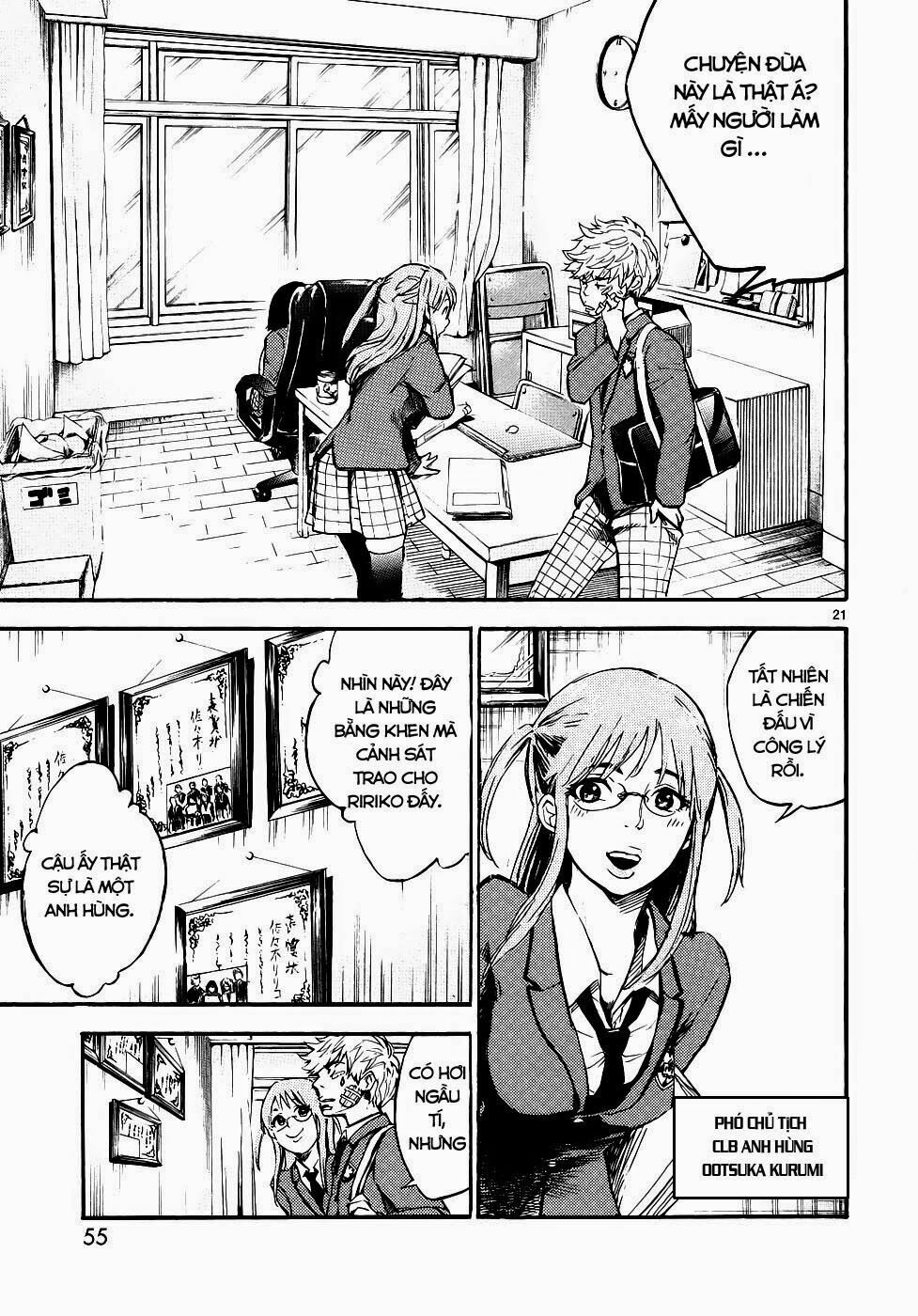 mặt nạ anh hùng - hero mask chapter 2 21