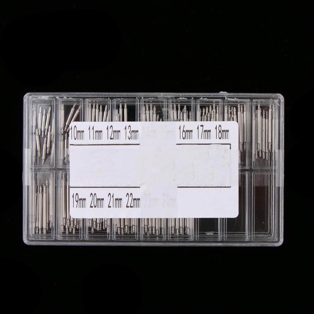 150 Pieces Stainless Steel  Spring Bars Strap Link Pins Tool