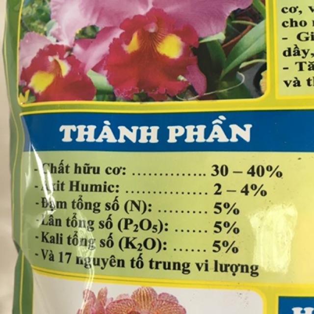Phân bón chậm tan hữu cơ khoáng vi lượng RealStrong 5-5-5 dạng túi lưới
