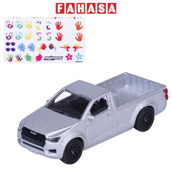 Đồ Chơi Mô Hình Xe Isuzu D-Max Classic Edition - Majorette 8502100000STH - Màu Xám