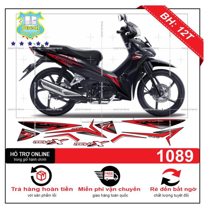 Tem rời wave RSX mẫu zin đỏ đen