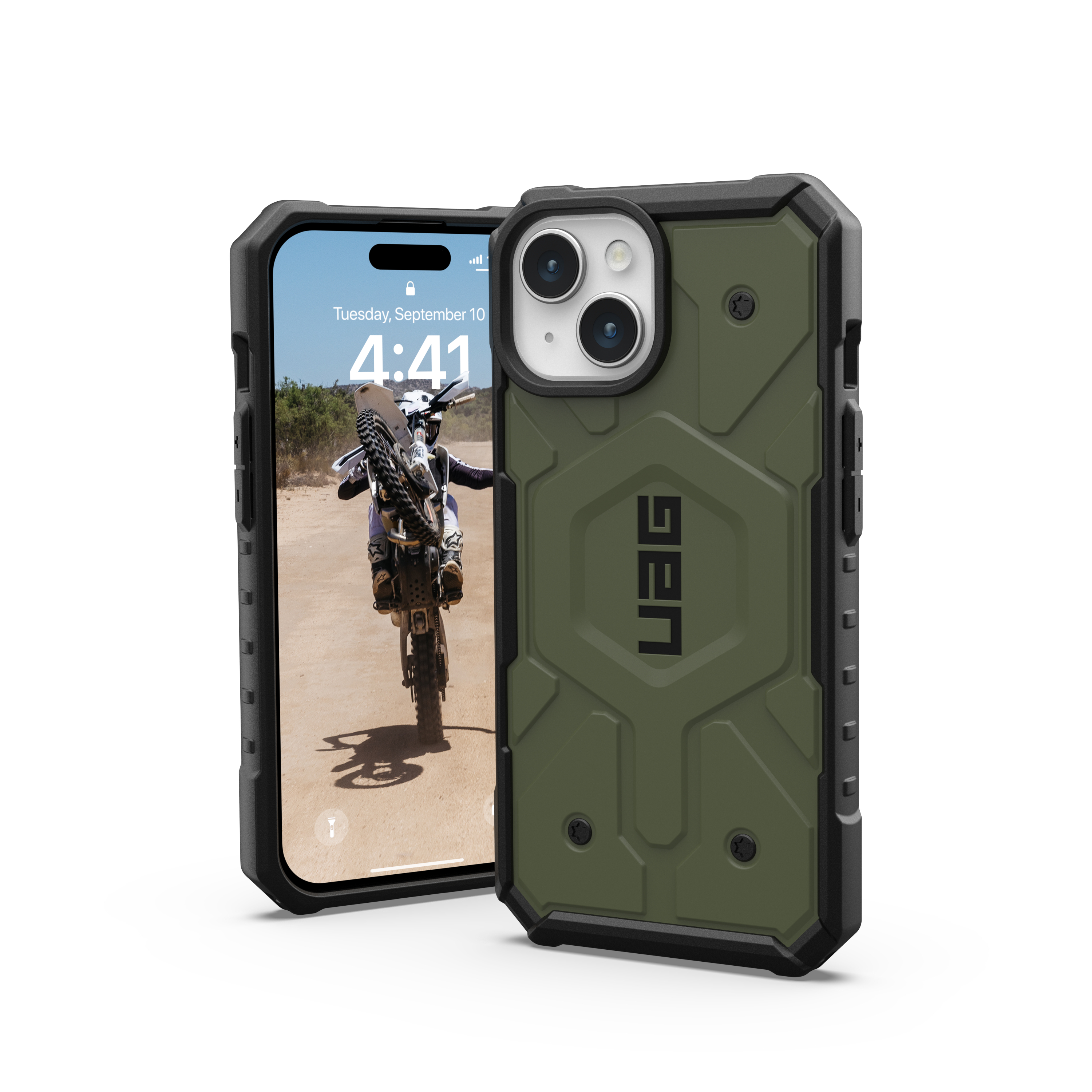 Ốp Lưng Chống Sốc UAG Pathfinder Hỗ Trợ Sạc Magsafe Cho iPhone 15