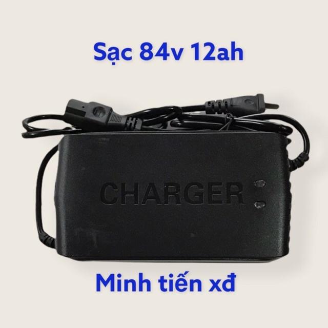 Sạc 84v12ah loại tự ngắt ( 7 bình ắc quy)