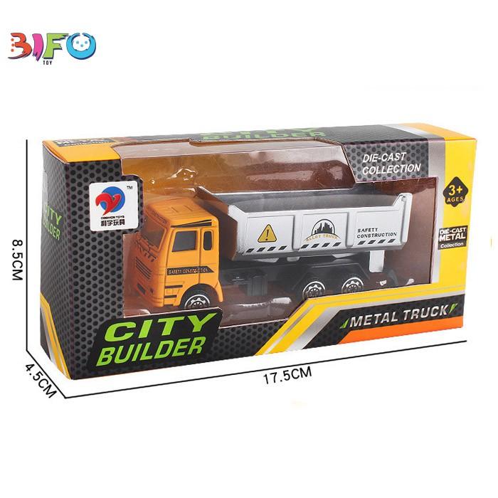 Xe máy cẩu hợp kim City Builder size nhỏ cho bé