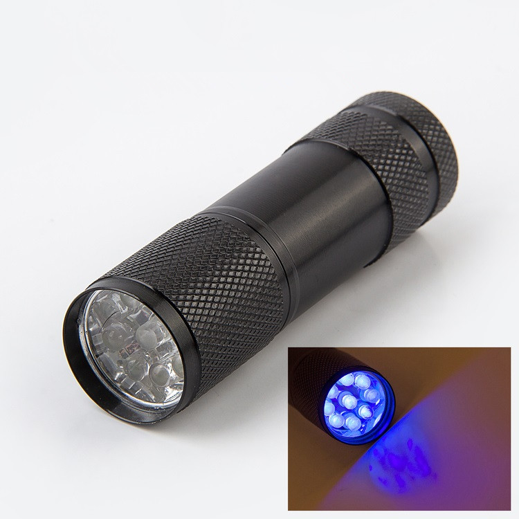Đèn Pin LED Soi Tiền Giả TMT COLLECTION Có 9 Bóng Đèn Led DPLSTG9