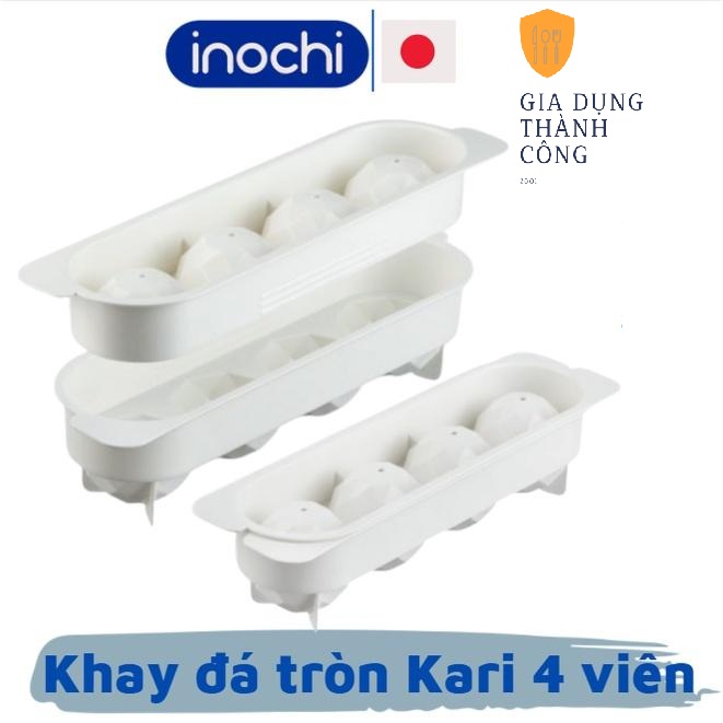 Khay đá tròn vỉ làm đá bi tủ lạnh kari inochi tủ lạnh viên bi chính hãng KDT01