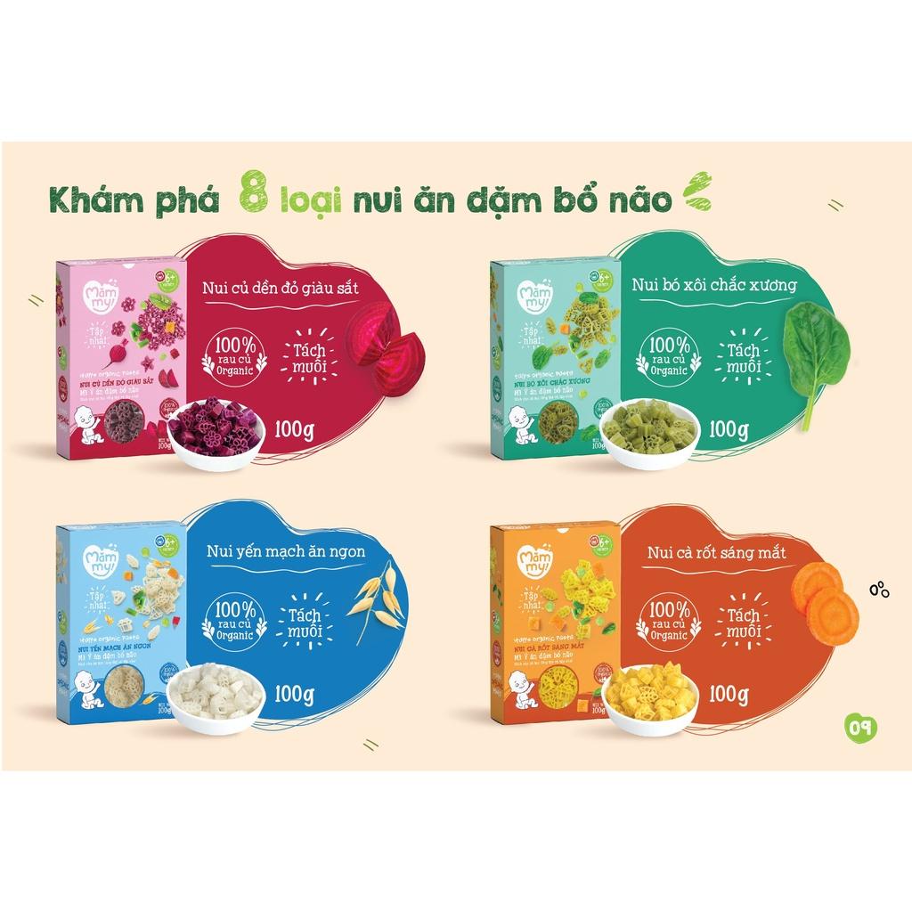 Nui ăn dặm ngôi sao Little Stars MĂMMY cho bé tập nhai hộp 100g