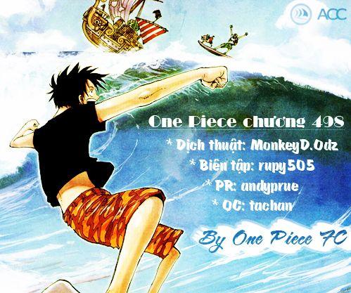 đảo hải tặc - one piece chapter 498 2