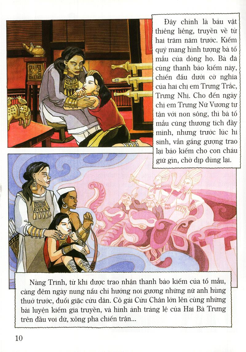 Tranh Truyện Lịch Sử Việt Nam - Bà Triệu