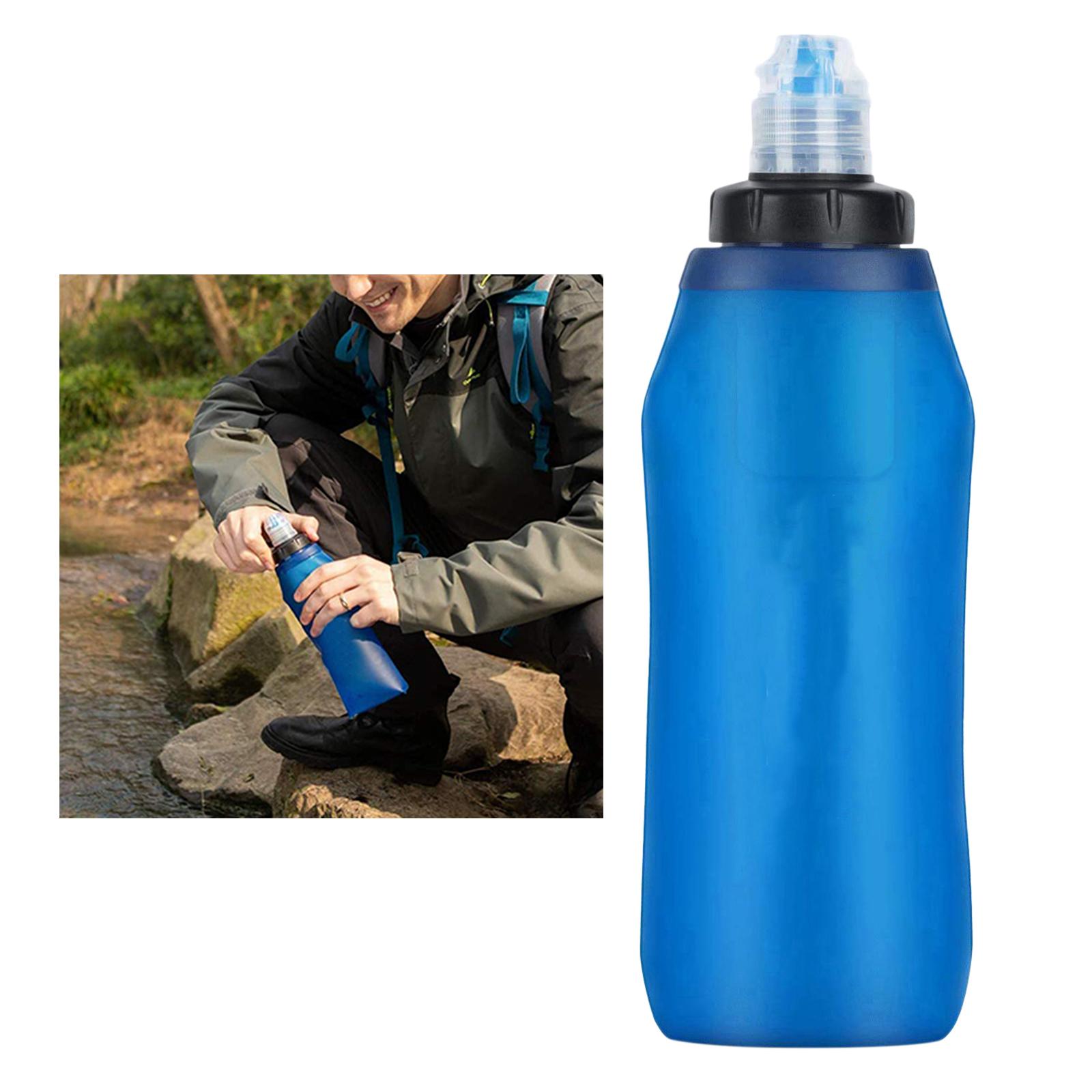 Outdoor Survival Water Bottle with Filter, Compact Water Purifier Bag Filtration System Preparedness