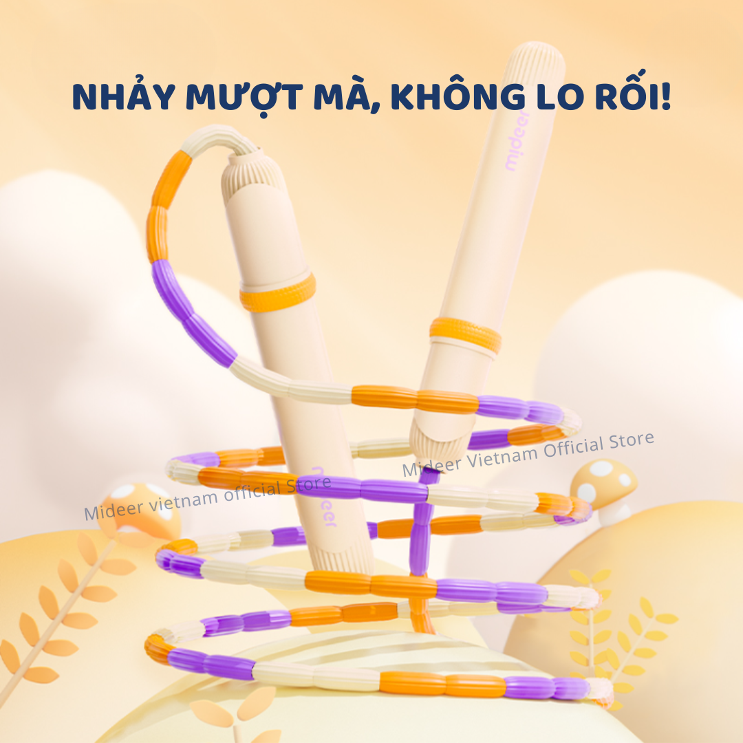 Dây nhảy thể dục chuỗi hạt  Mideer Soft Beaded Jump Rope
