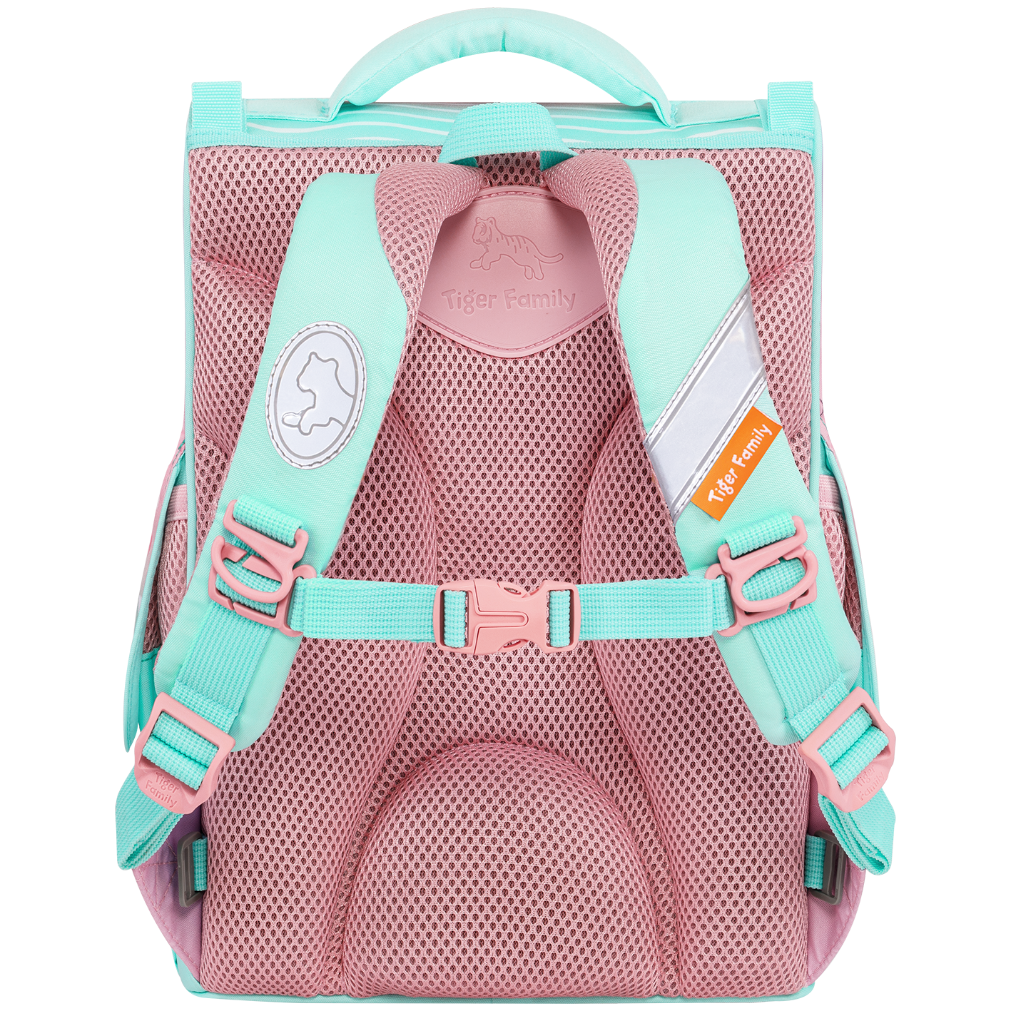 Cặp Chống Gù Nature Quest Schoolbag Pro - Peach Waves - Go Green - Tiger Family TGNQ-096A