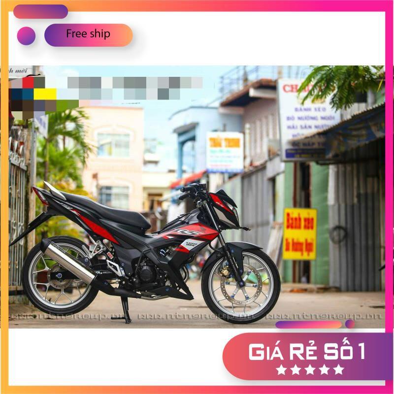 Tem rời dành cho xe SONIC 150 ĐỎ ĐEN