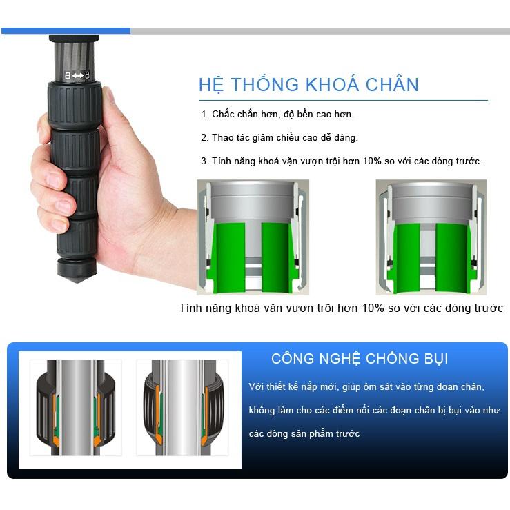 Chân máy ảnh Benro FIF19CIB0, Carbon - Hàng Chính Hãng