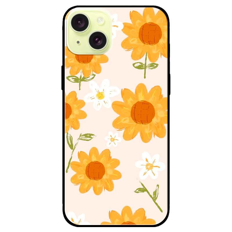 Ốp lưng dành cho Iphone 15 - Iphone 15 Plus - Iphone 15 Pro - Iphone 15 Pro Max - Hoa Cam 1 - Hàng Chính Hãng