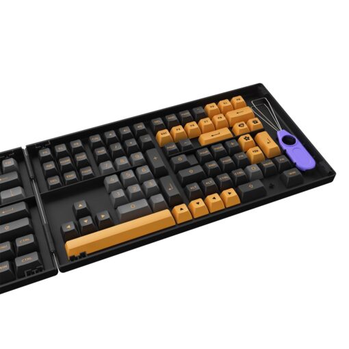 Keycap Cho Bàn Phím Cơ AKKO Hàng Chính Hãng Black Bronze ASA Profile | EZPC