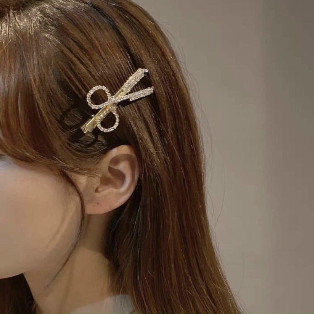 Sét 6 kẹp tóc đá cao cấp siêu xinh