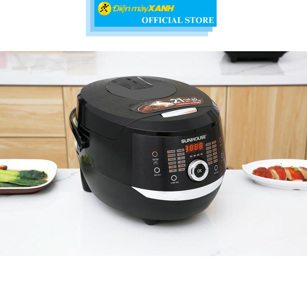 Nồi cơm điện tử Sunhouse 1.8 lít SHD8911 - Hàng Chính Hãng
