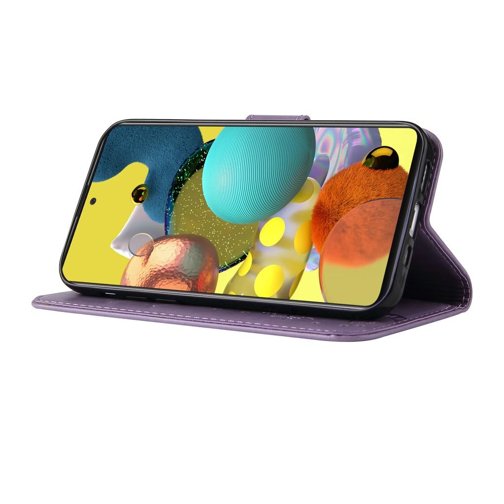 Ốp lưng điện thoại dạng ví da lật có ngăn đựng thẻ cho Samsung Galaxy Note10 Lite A21S A71 A51 A41 A21 A31 A11