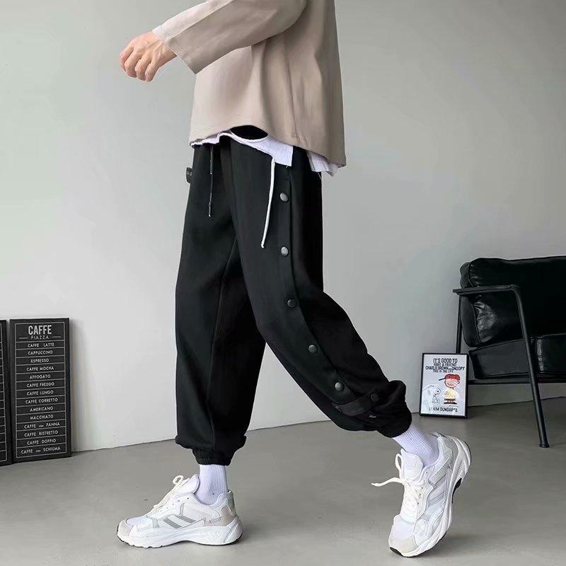 Quần dài ống rộng size S-3XL phong cách Hàn Quốc thời trang cho nam