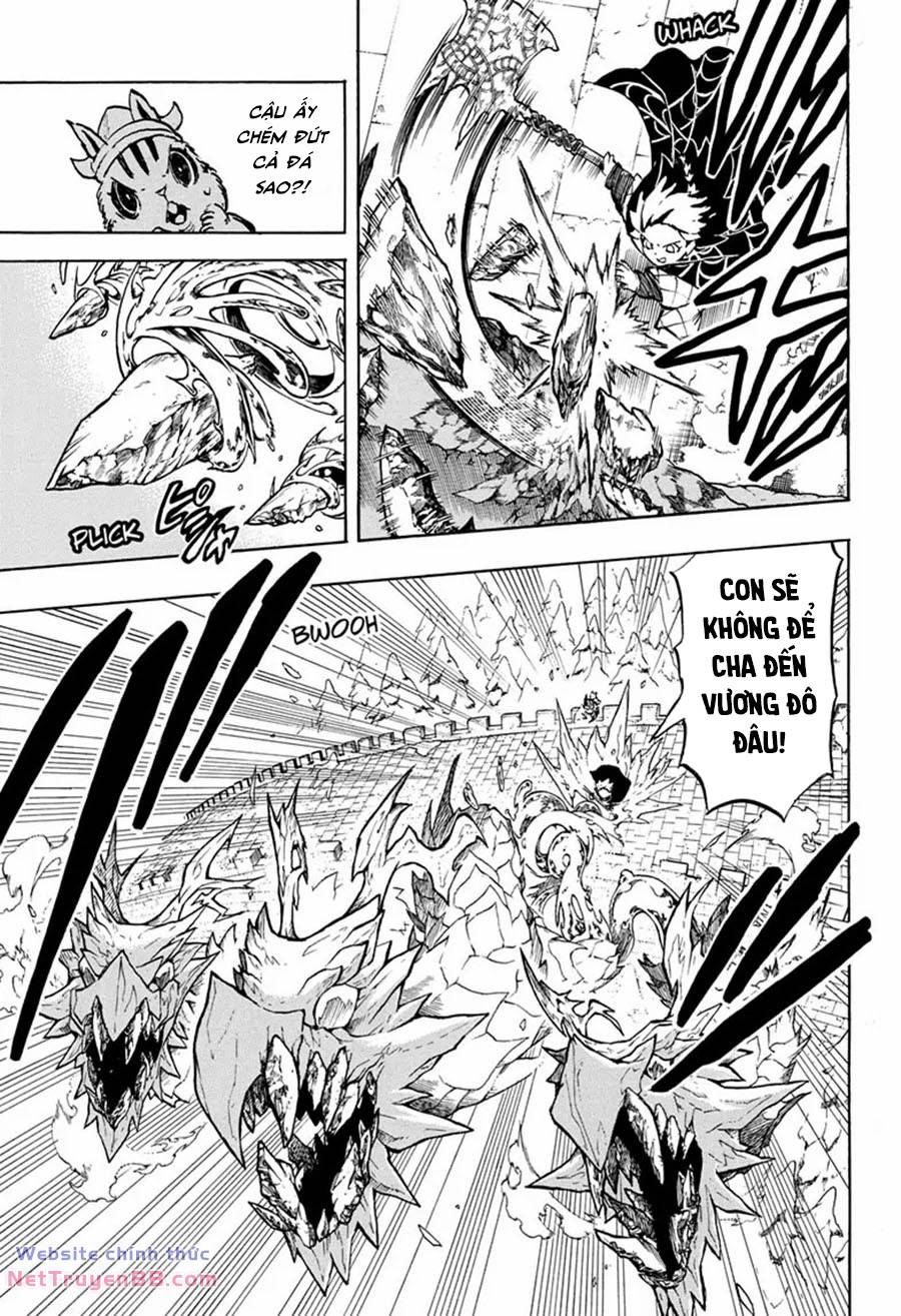 gill: "không ai có thể đánh bại ta khi ta dùng rìu!" chapter 18 11