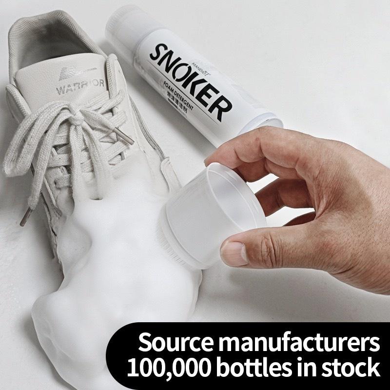 Chai xịt bọt vệ sinh giày sneaker kèm đầu chải - làm sạch mọi vết bẩn