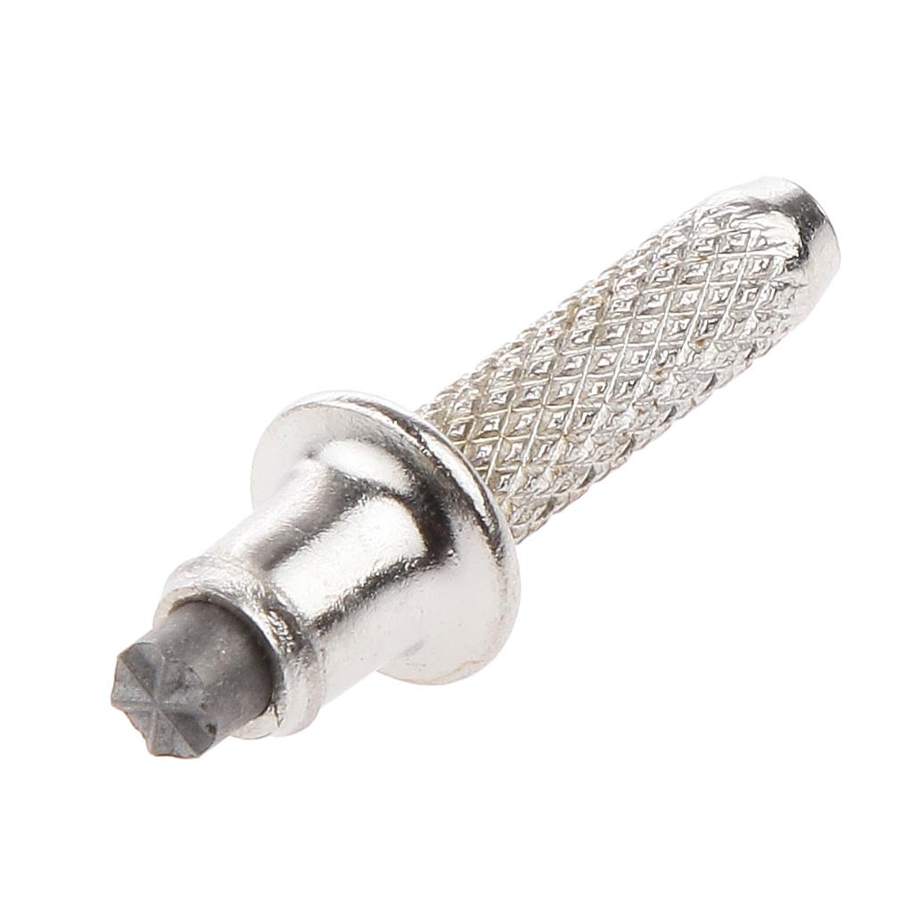 5xReplacement Rod Tip for Hiking Walking Alpenstock Trekking Pole Stick Silver