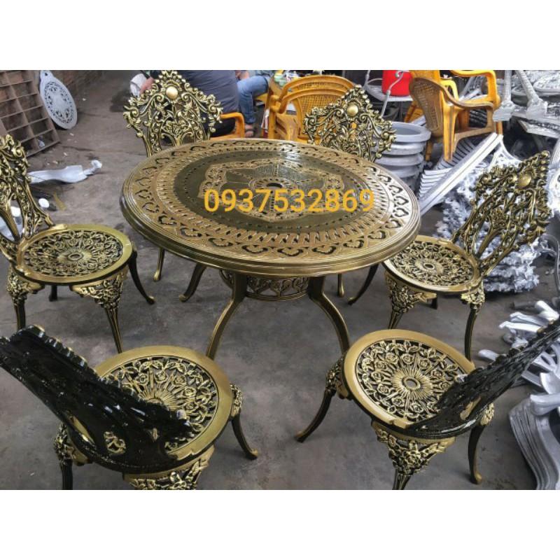 Xich đu nhôm đúc nghệ thuật cho sân vườn