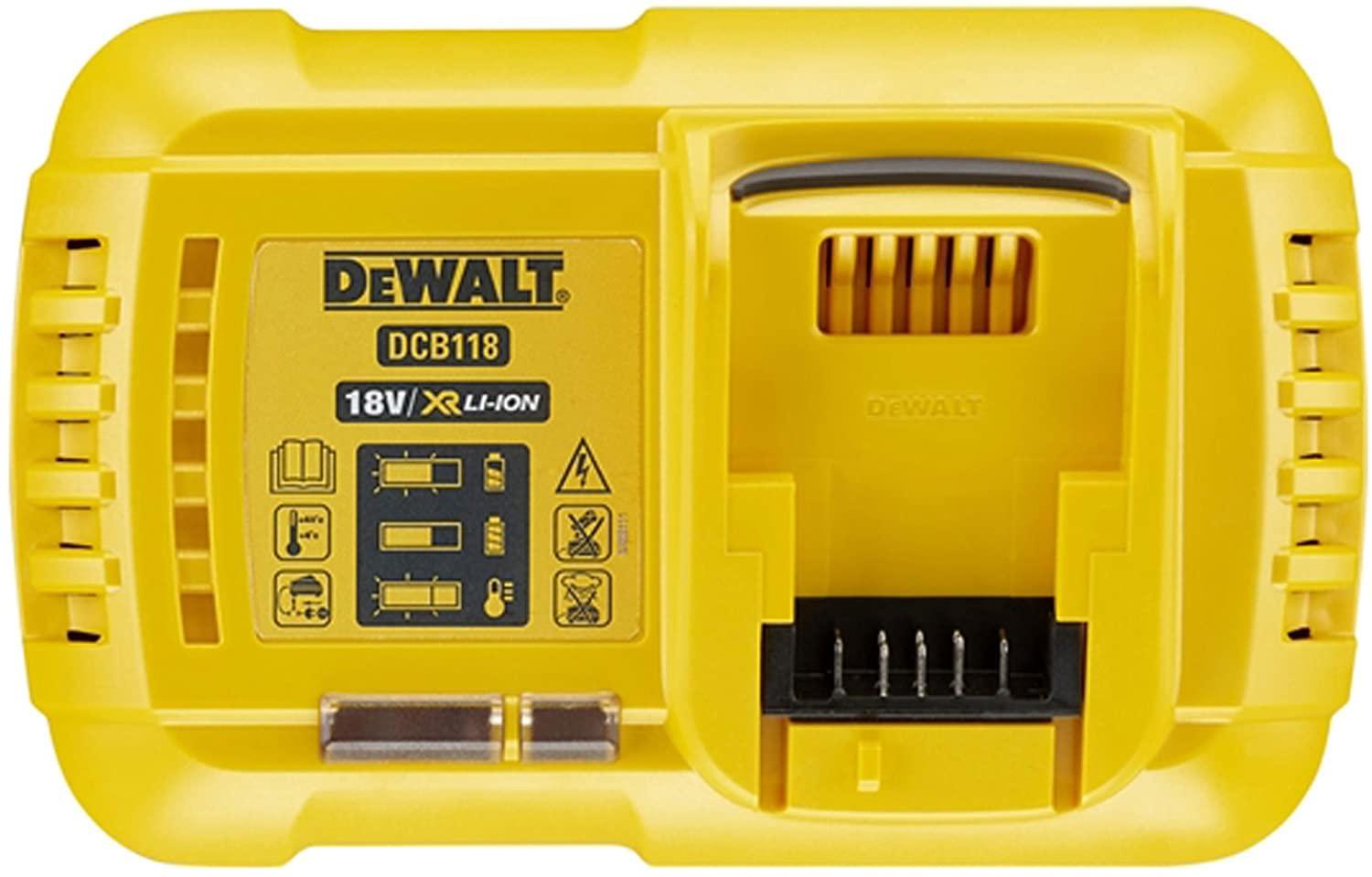 BỘ SẠC PIN 10.8-18V DEWALT DCB118-GB- HÀNG CHÍNH HÃNG