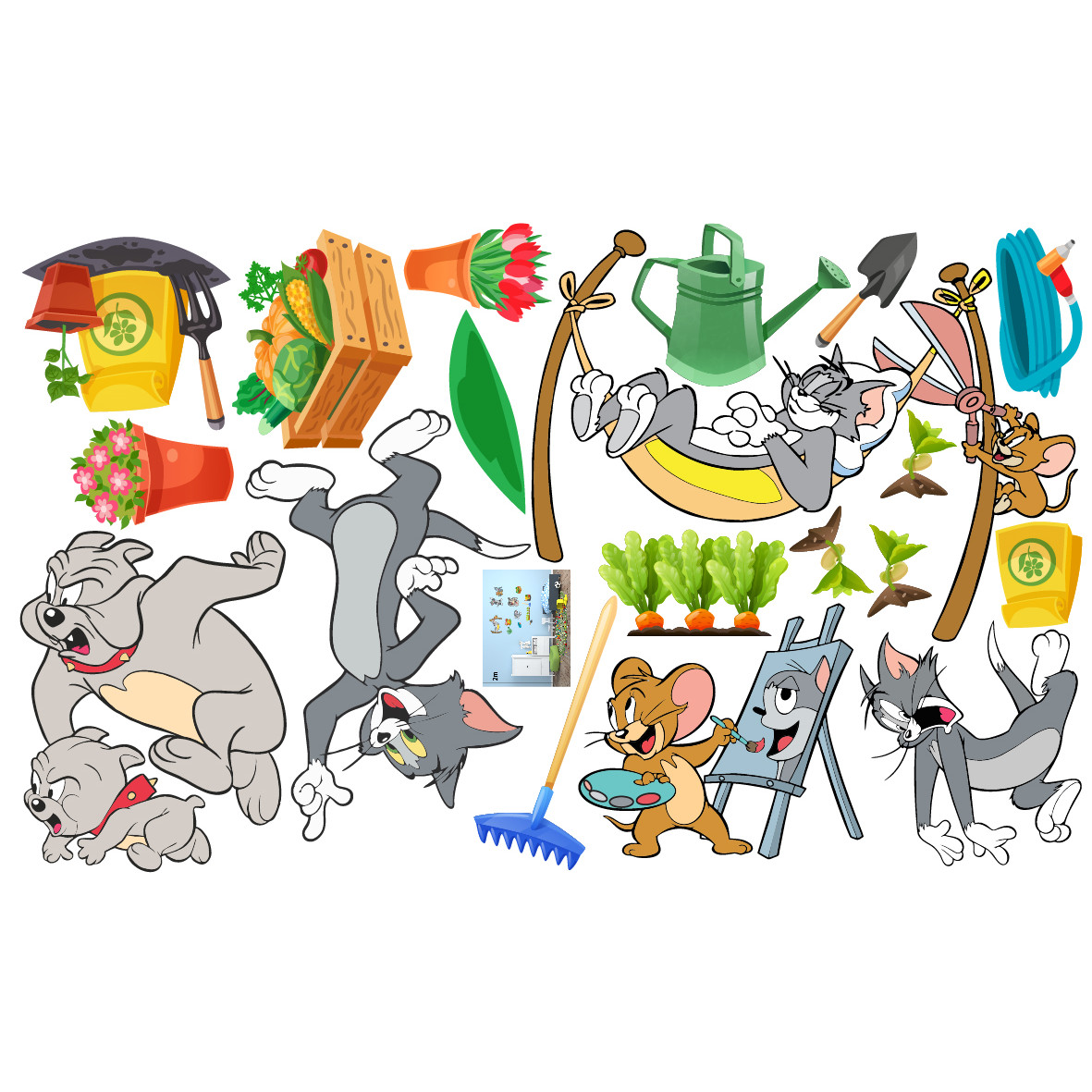 Decal trang trí phòng bé số 22