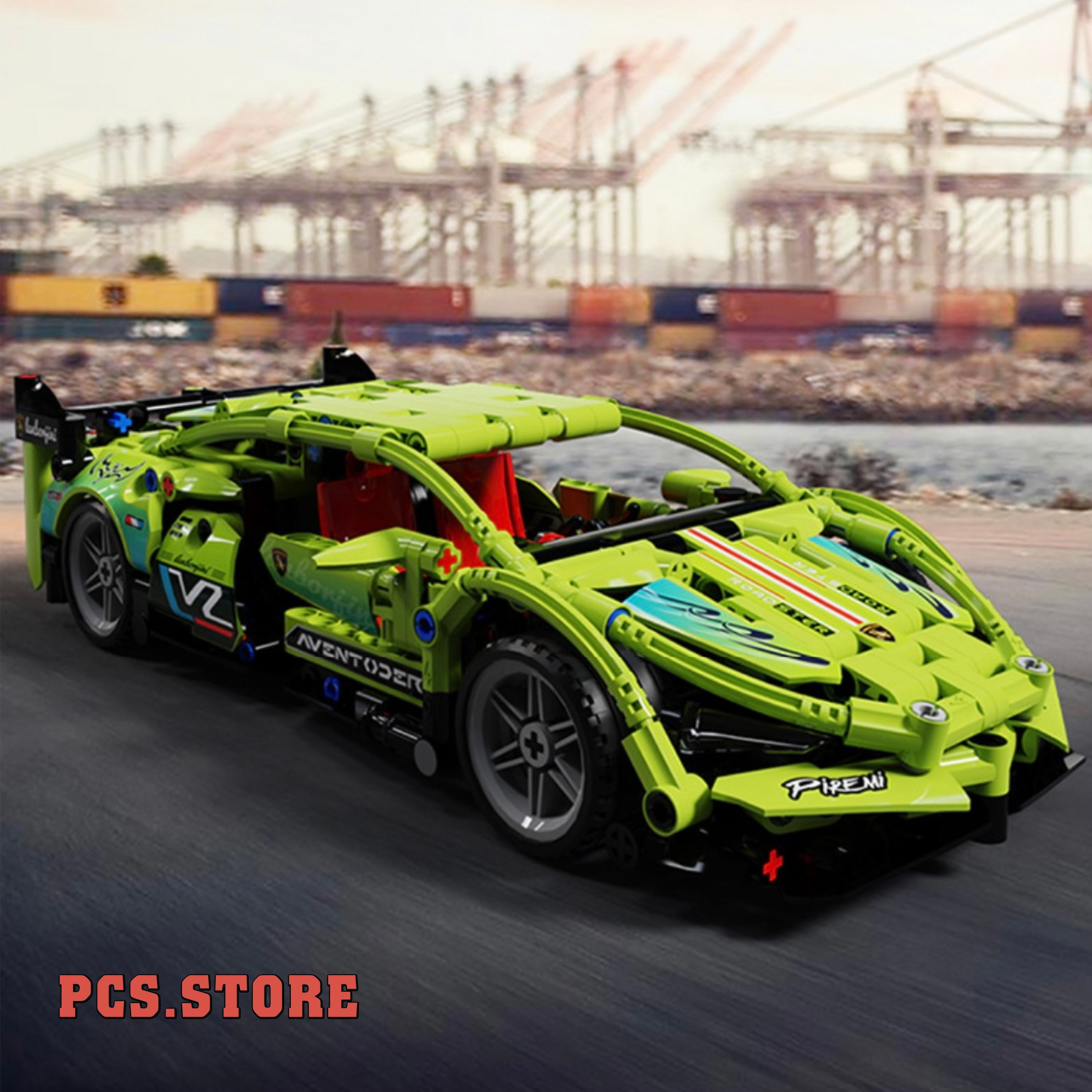 Đồ Chơi Lắp Ráp Siêu Xe Lamborghini Technique Racing Supercar - PCS STORE