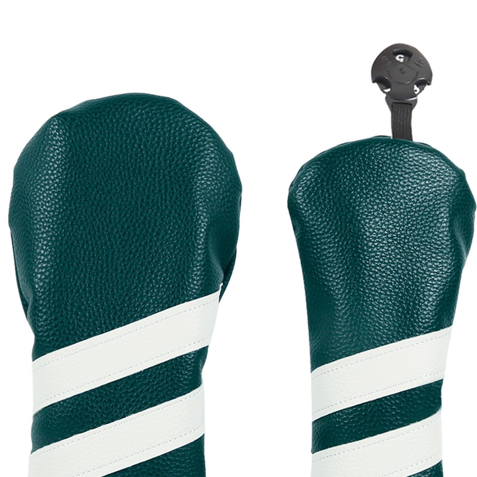 3 Pack Golf Club Covers, Golf Club Head Covers for Driver, Woods and Hybrid, Golf Driver Headcover to Golf Clubs