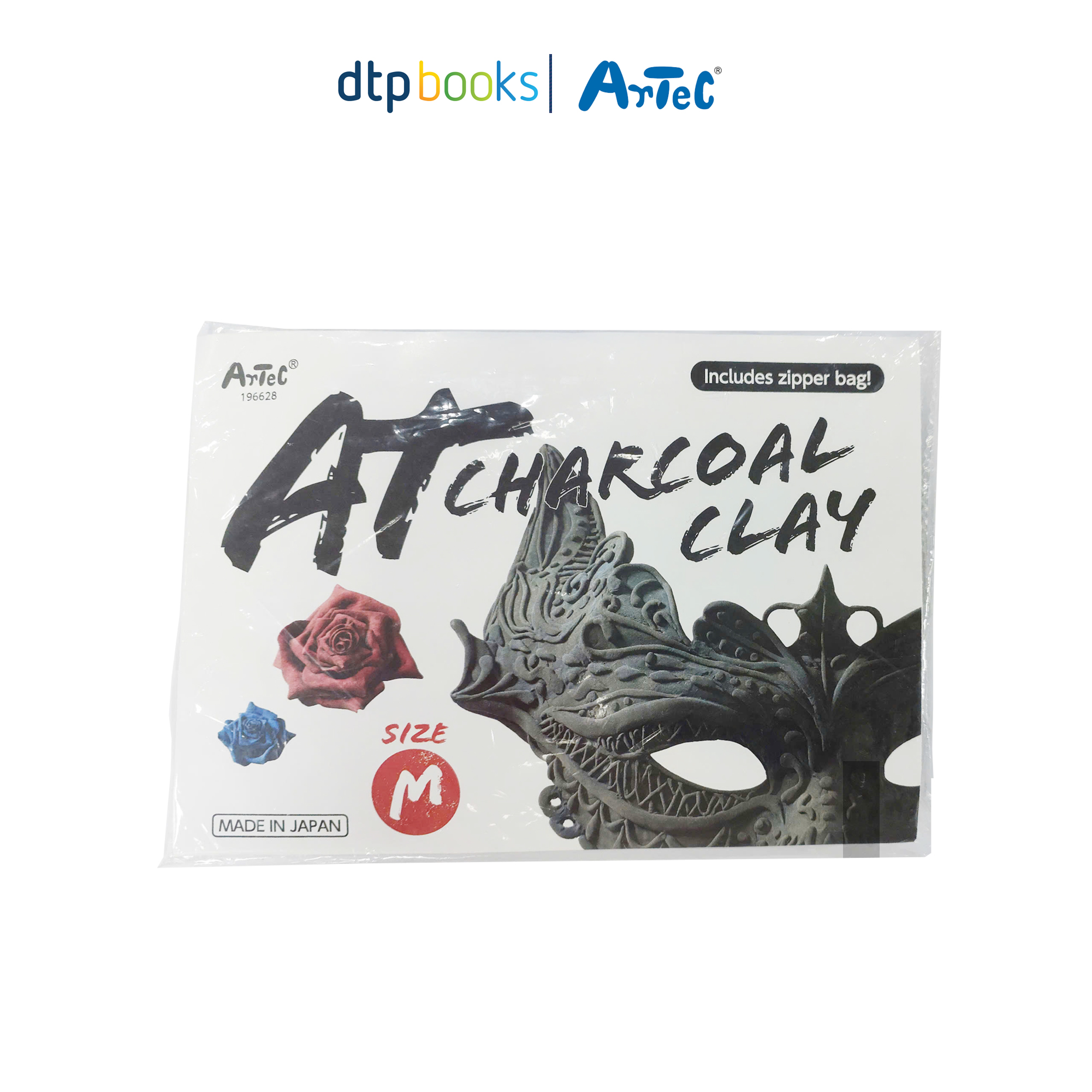 Đồ chơi đất nặn Artec - Đất sét than (cỡ vừa) - Dtpbooks